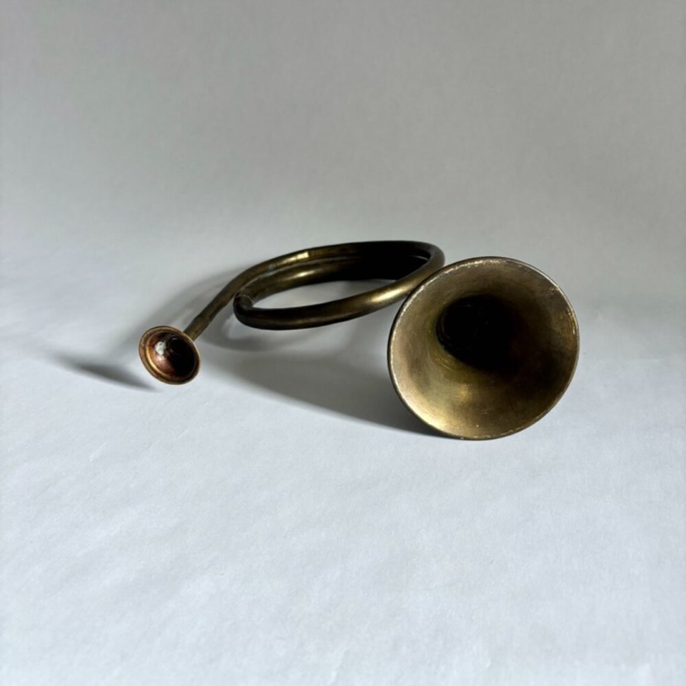Vintage Brass French Horn Fox Hunt Bugle Decor - Picture 4 of 6